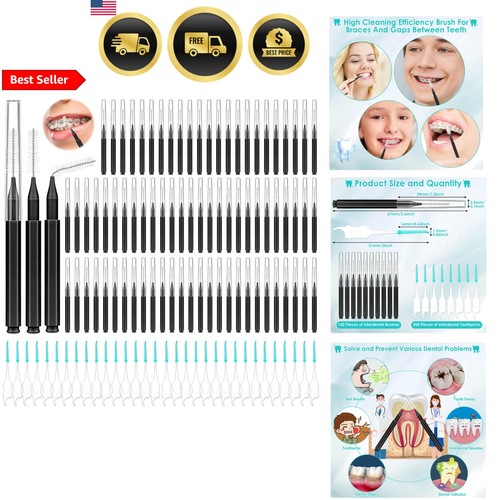300pcs interdental brushes for - 300pcs,