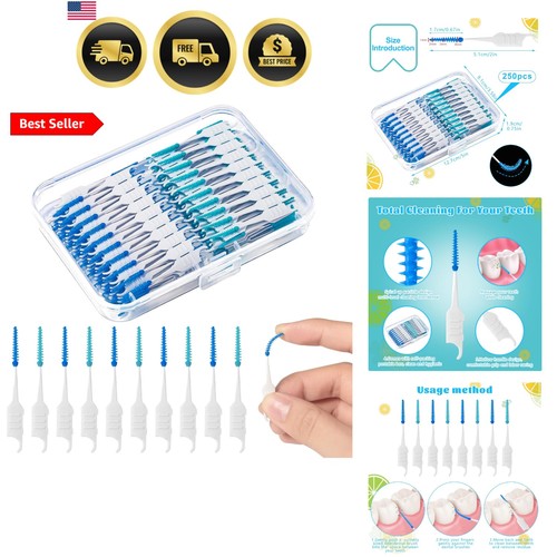 250 pieces dental floss - dental, picks