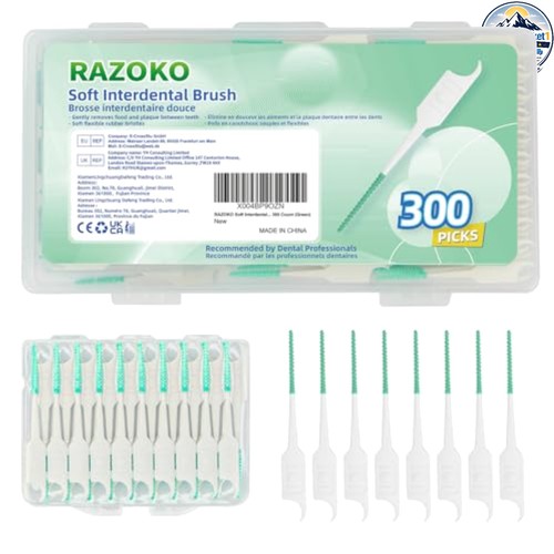 Interdental brushes green soft - brushes,