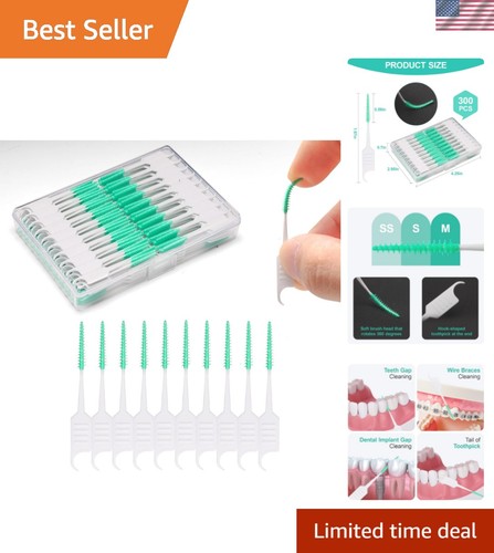 300pcs dental floss - 300pcs,