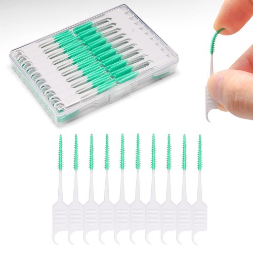 Dental floss picks dual - floss, dual-use