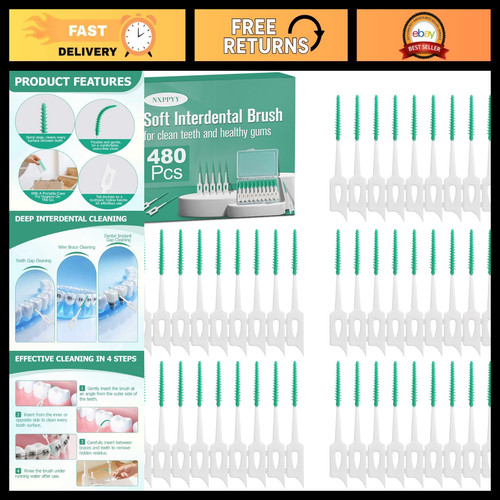 480 pcs dental - picks,