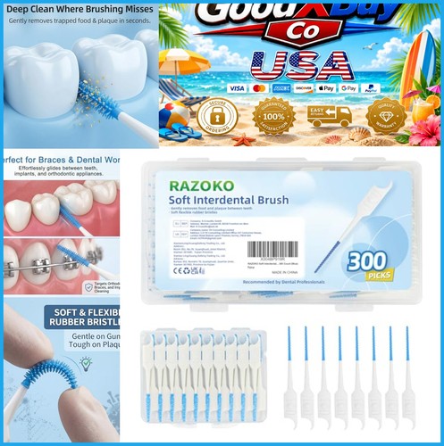Silicone interdental brushes - silicone,
