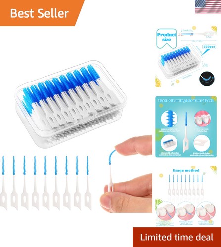 Elegant 220 blue dental floss - 220,