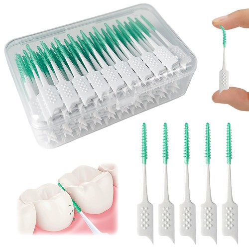 Dental floss picks silicone - picks,