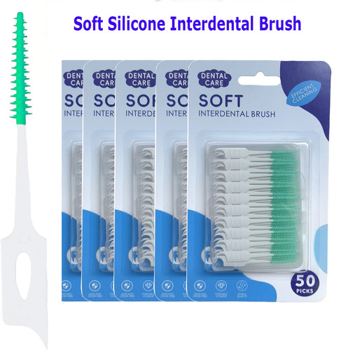150pcs silicone interdental - 40,