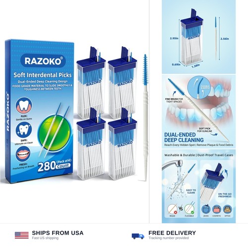 Interdental brushes dual ended - interdental, dual-ended