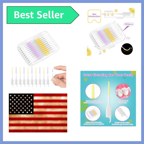 250 interdental brushes - interdental,